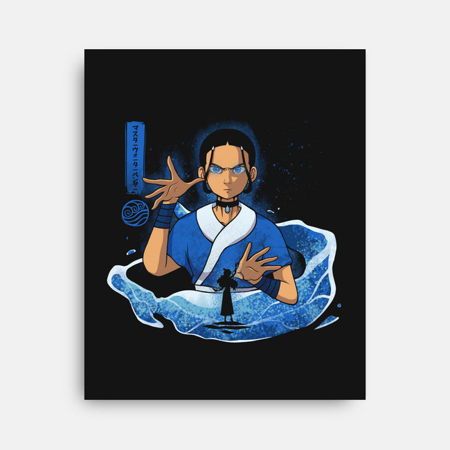 The Master Waterbender-None-Stretched-Canvas-grevalra