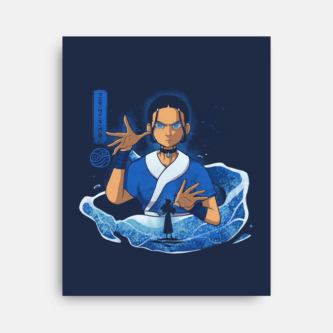 The Master Waterbender-None-Stretched-Canvas-grevalra