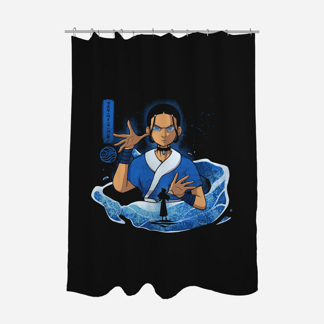 The Master Waterbender-None-Polyester-Shower Curtain-grevalra