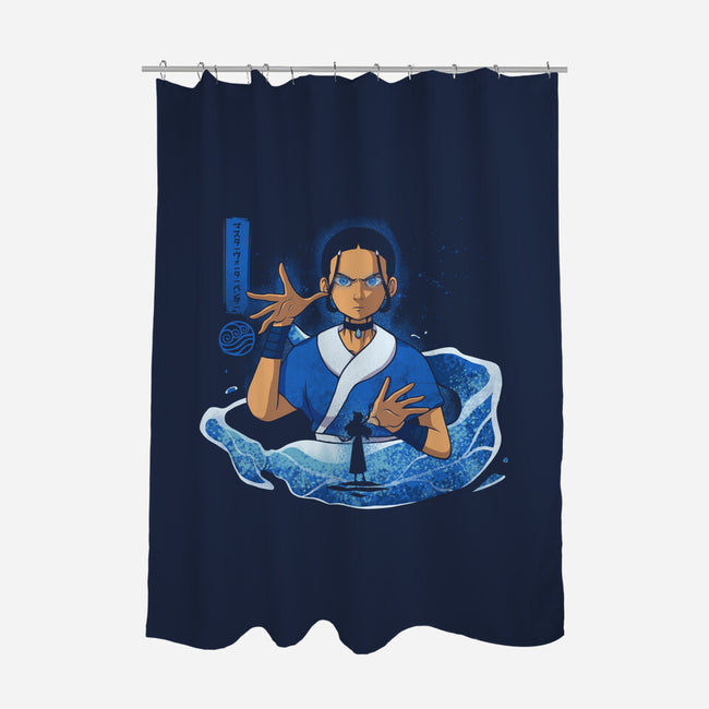 The Master Waterbender-None-Polyester-Shower Curtain-grevalra