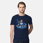 The Master Waterbender-Mens-Premium-Tee-grevalra