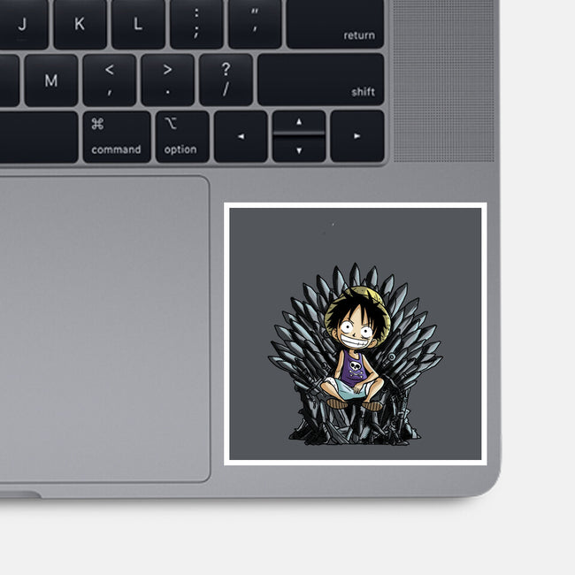 King Of Pirates Throne-None-Glossy-Sticker-fanfabio