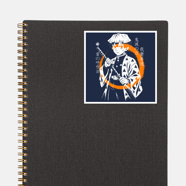 Thunder Breath Ninja-None-Glossy-Sticker-Eoli Studio