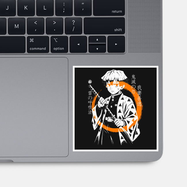 Thunder Breath Ninja-None-Glossy-Sticker-Eoli Studio