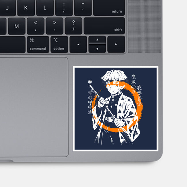 Thunder Breath Ninja-None-Glossy-Sticker-Eoli Studio