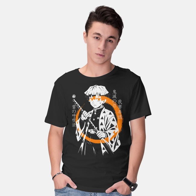 Thunder Breath Ninja-Mens-Basic-Tee-Eoli Studio