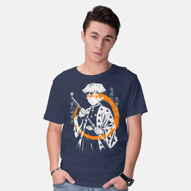 Thunder Breath Ninja-Mens-Basic-Tee-Eoli Studio