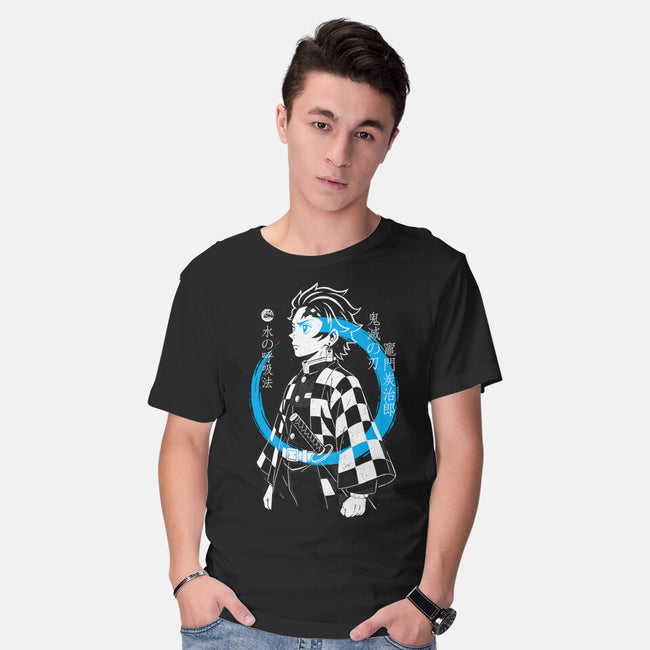 Water Breath Ninja-Mens-Basic-Tee-Eoli Studio