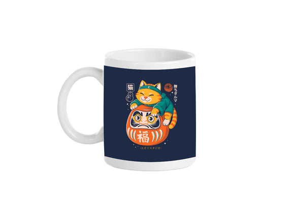 Neko Daruma Hug