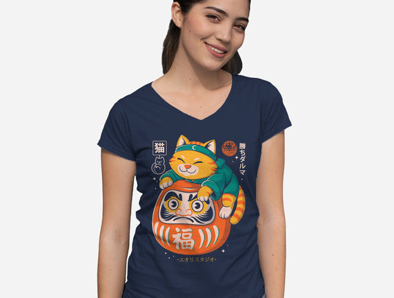 Neko Daruma Hug