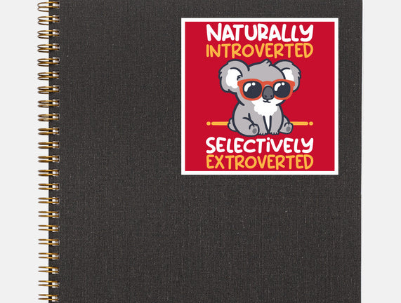 Koala Selectively Extroverted