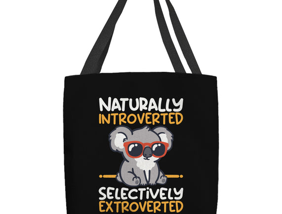 Koala Selectively Extroverted