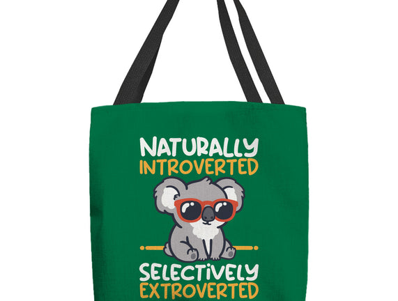 Koala Selectively Extroverted