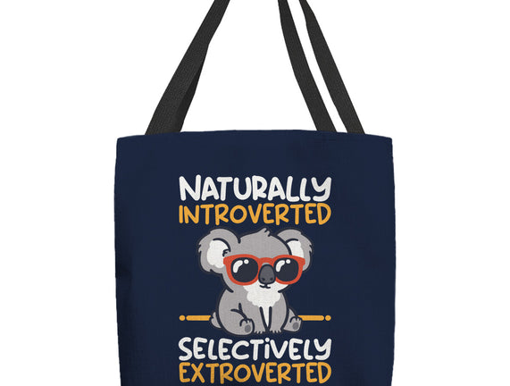 Koala Selectively Extroverted