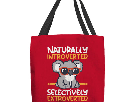 Koala Selectively Extroverted