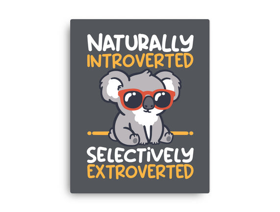 Koala Selectively Extroverted