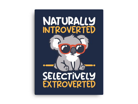 Koala Selectively Extroverted