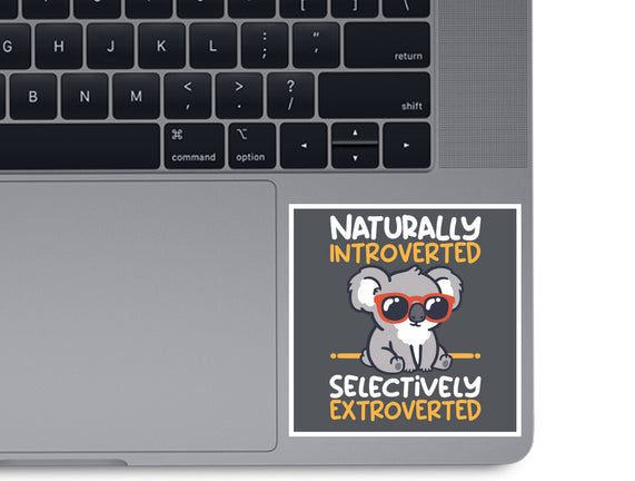 Koala Selectively Extroverted