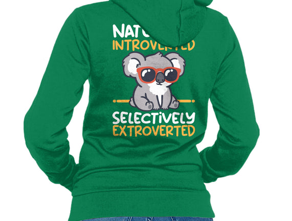 Koala Selectively Extroverted