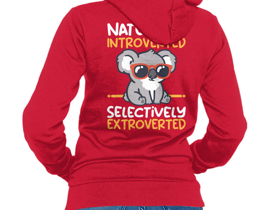 Koala Selectively Extroverted