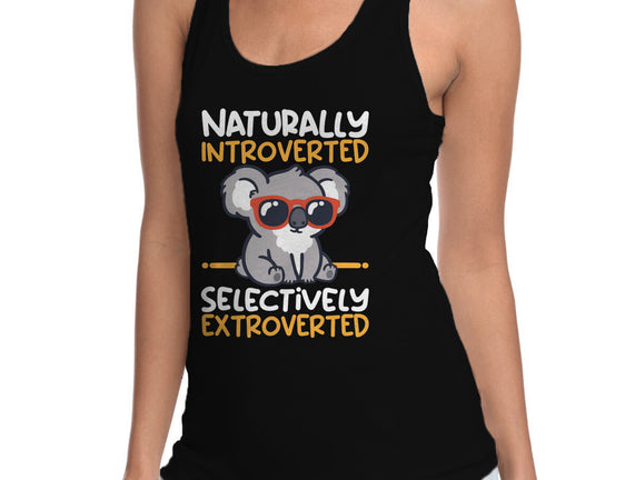 Koala Selectively Extroverted