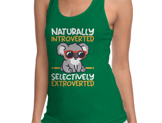 Koala Selectively Extroverted