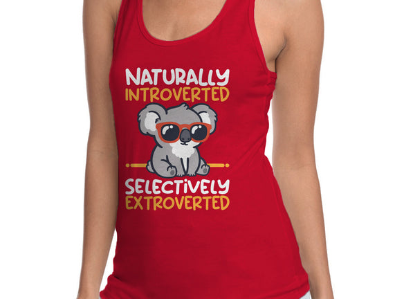 Koala Selectively Extroverted