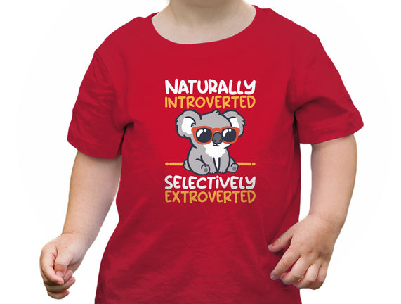 Koala Selectively Extroverted