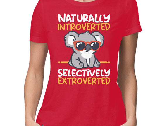 Koala Selectively Extroverted
