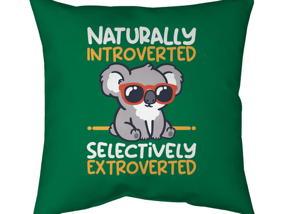 Koala Selectively Extroverted