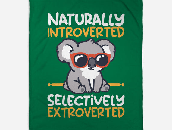 Koala Selectively Extroverted