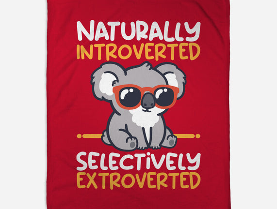 Koala Selectively Extroverted