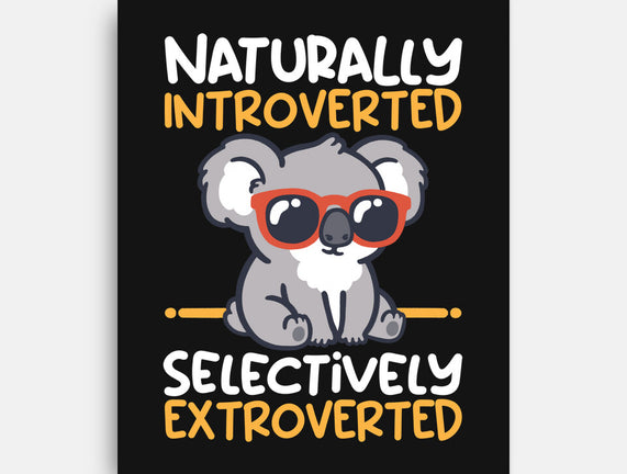 Koala Selectively Extroverted