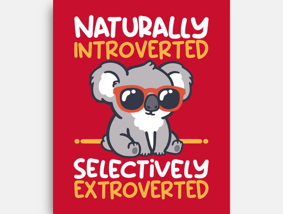 Koala Selectively Extroverted
