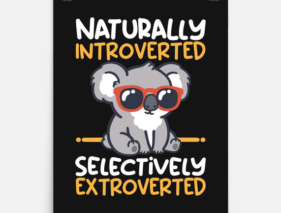 Koala Selectively Extroverted