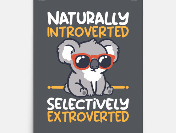 Koala Selectively Extroverted
