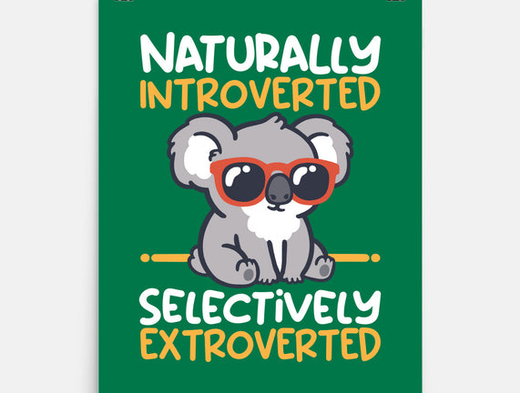 Koala Selectively Extroverted
