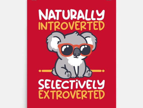 Koala Selectively Extroverted