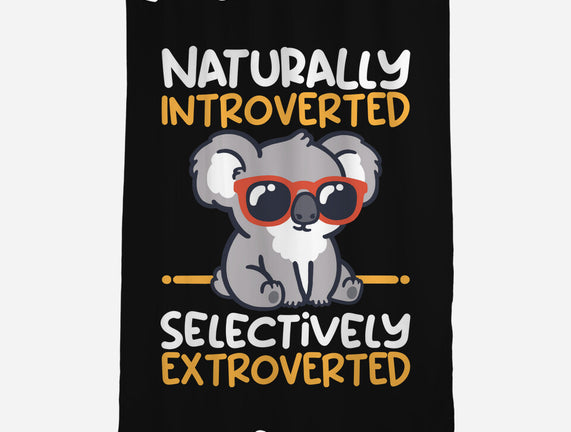 Koala Selectively Extroverted