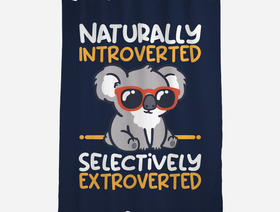 Koala Selectively Extroverted