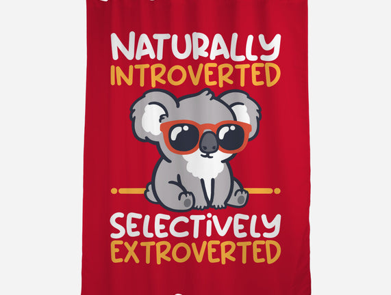 Koala Selectively Extroverted