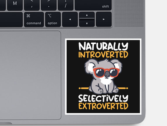 Koala Selectively Extroverted