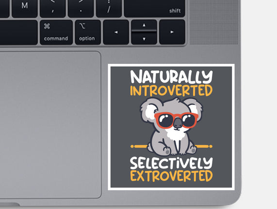 Koala Selectively Extroverted