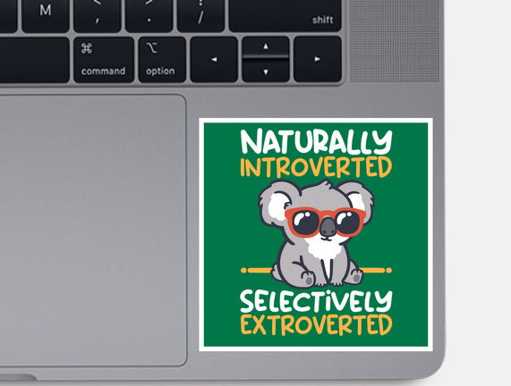 Koala Selectively Extroverted