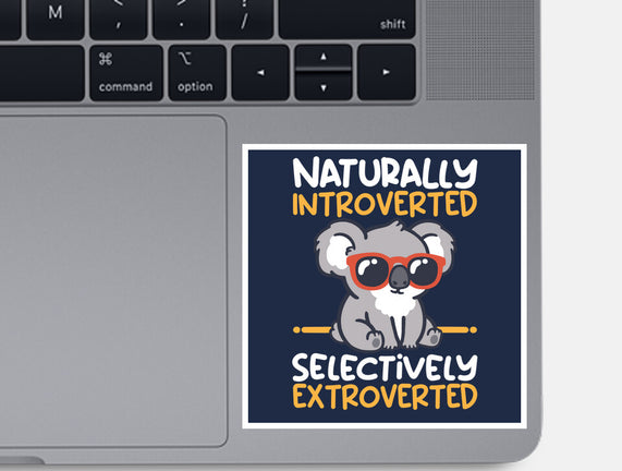 Koala Selectively Extroverted