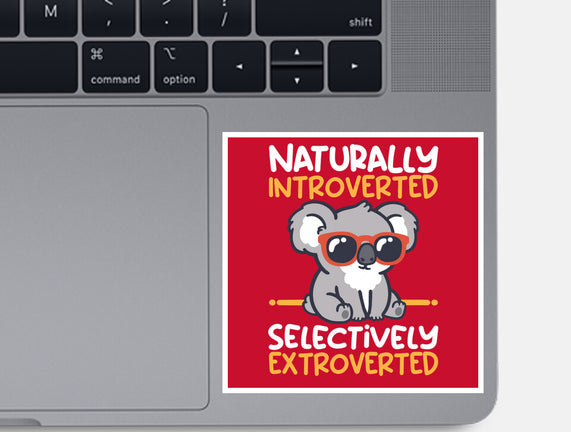 Koala Selectively Extroverted