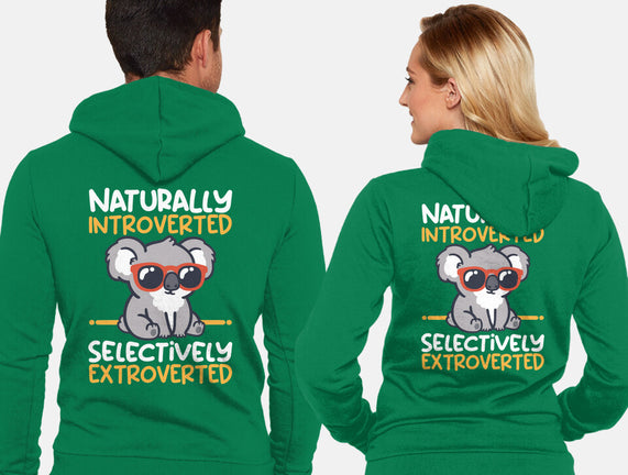 Koala Selectively Extroverted