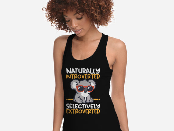 Koala Selectively Extroverted