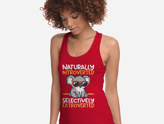 Koala Selectively Extroverted