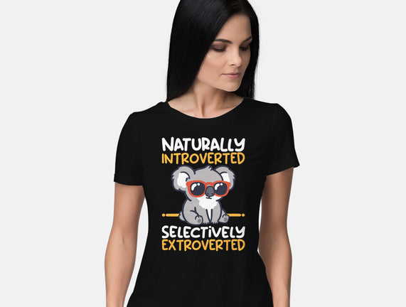 Koala Selectively Extroverted